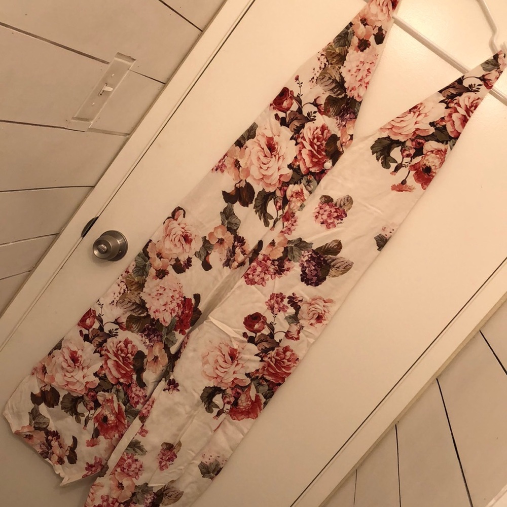 LPA floral jumpsuit xs